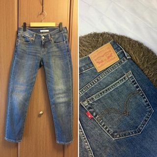 ドゥーズィエムクラス(DEUXIEME CLASSE)の美品 Levi's BOYFRIEND TAPERED テーバードデニムパンツ(デニム/ジーンズ)