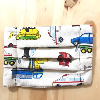 ユニクロ(UNIQLO)の(no.193)子供用インナーマスク　冷感インナーマスク 車 車柄インナーマスク(外出用品)