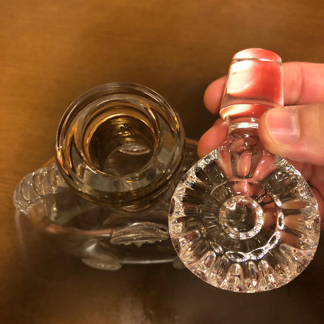 Baccarat(バカラ)のルイ13世　空き瓶 食品/飲料/酒の酒(ブランデー)の商品写真