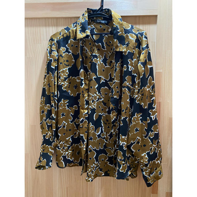 ZARA(ザラ)のZARA サテンシャツ メンズのトップス(シャツ)の商品写真