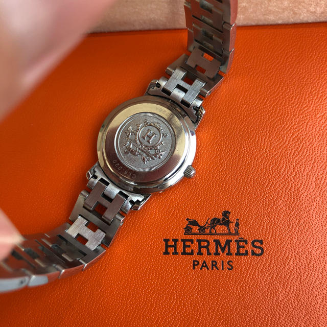 Hermes(エルメス)の【ご専用】エルメス 腕時計 クリッパー コンビ　 レディースのファッション小物(腕時計)の商品写真