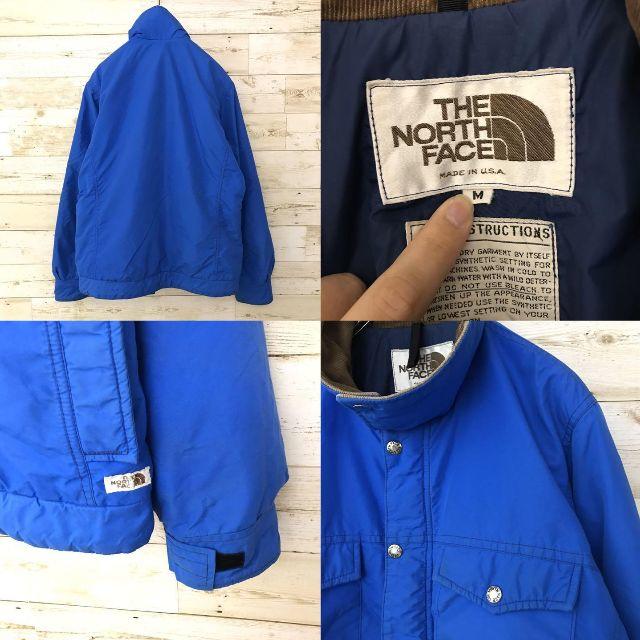 【激レア】USA製70sノースフェイス☆ゴアテックス中綿フルジップジャケット メンズのジャケット/アウター(ブルゾン)の商品写真