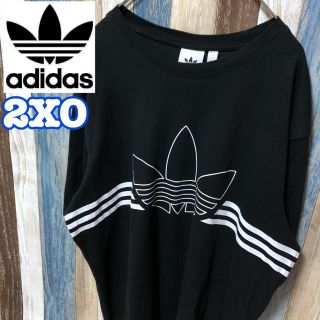 アディダス(adidas)の【ラクマ限定価格】アディダス 半袖Tシャツ  ビッグサイズ トレフォイルロゴ(Tシャツ/カットソー(半袖/袖なし))