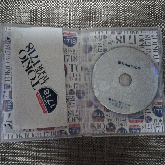 TOKIO　LIVE　TOUR　1718 DVD エンタメ/ホビーのDVD/ブルーレイ(ミュージック)の商品写真