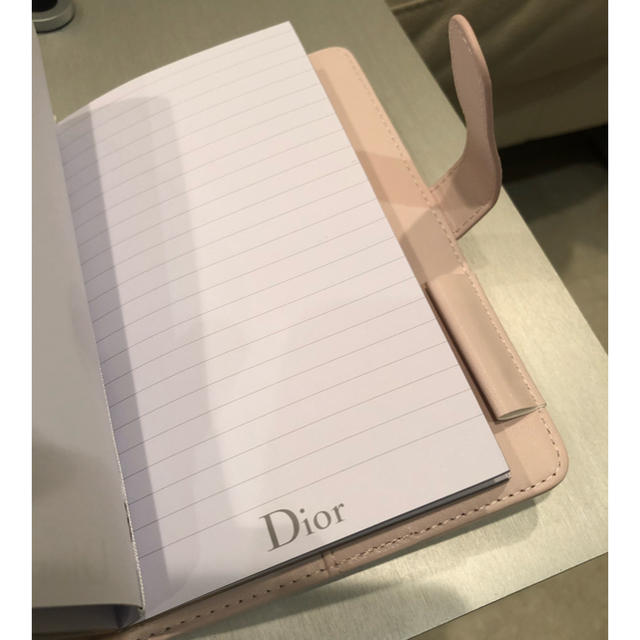 Dior(ディオール)のDior ノベルティ手帳　ベビーピンク コスメ/美容のコスメ/美容 その他(その他)の商品写真