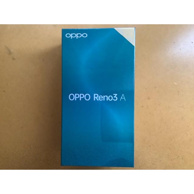 OPPO Reno3 A ブラック【日本正規代理店品】 CPH2013 BK