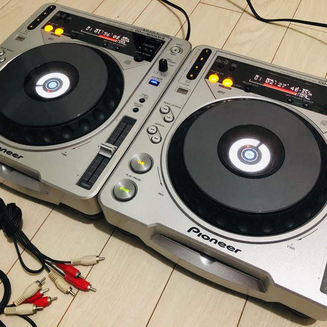 Pioneer - お家時間☆Pioneer CDJ-800MK2(09年)2台セット赤白ケーブル