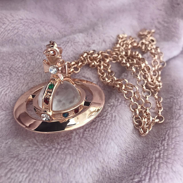 Vivienne Westwood オーブネックレス ピンクゴールド Vivienne Westwood オーブネックレス ピンクゴールド