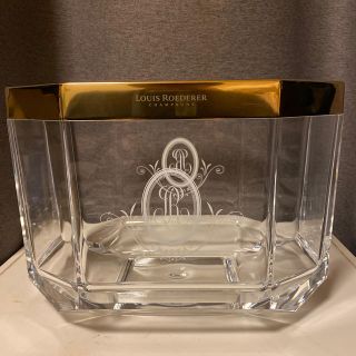 LOUIS ROEDERER クリスタル シャンパンクーラー　強化ガラス製(アルコールグッズ)