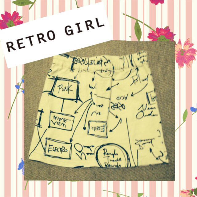 RETRO GIRL(レトロガール)の2013s/sモデル タイトスカート レディースのスカート(ミニスカート)の商品写真