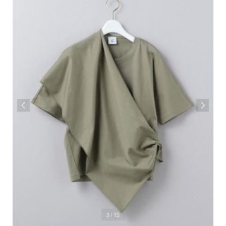 ビューティアンドユースユナイテッドアローズ(BEAUTY&YOUTH UNITED ARROWS)の＜6(ROKU)＞STOLE SHORT SLEEVE PULLOVER(カットソー(半袖/袖なし))