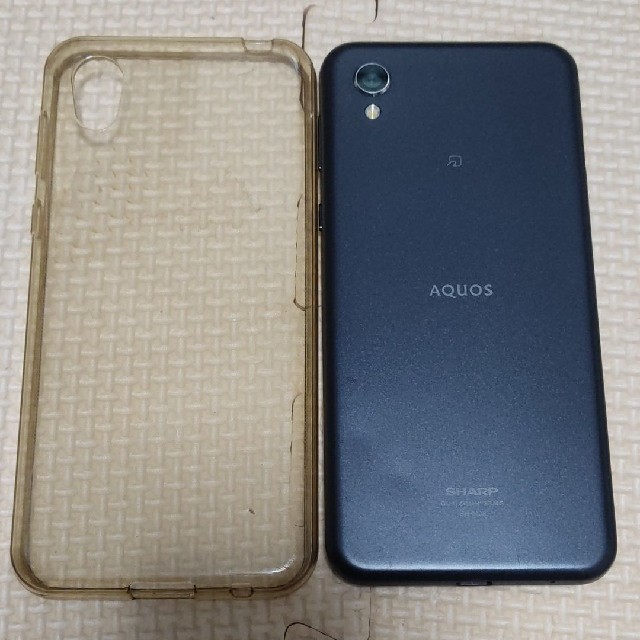 AQUOS(アクオス)のジャンク　AQUOS sense2 ニュアンスブラック 32 GB SIMフリー スマホ/家電/カメラのスマートフォン/携帯電話(スマートフォン本体)の商品写真