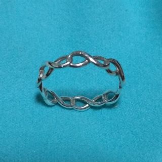 ティファニー(Tiffany & Co.)の美品ティファニー インフィニティリングスター シルバー１０号(リング(指輪))