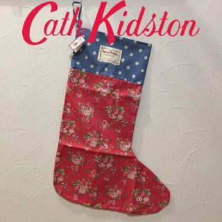 キャスキッドソン(Cath Kidston)の新品 キャスキッドソン クリスマス ストッキングス プレーフラワーレッド(その他)