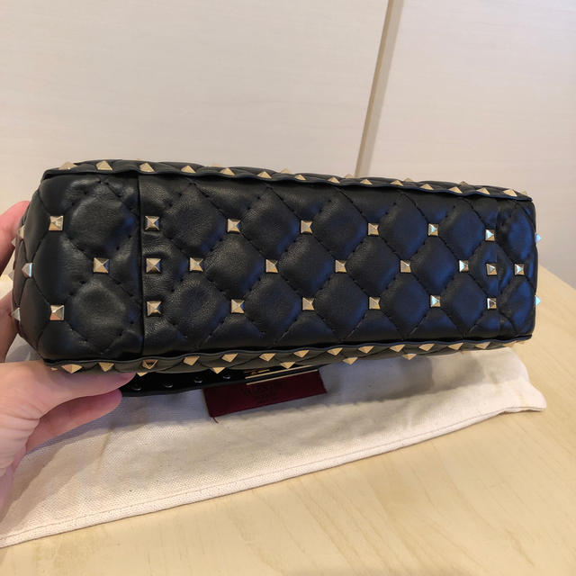 VALENTINO - VALENTINO☆ロックスタッズスパイクバッグ☆の通販 by