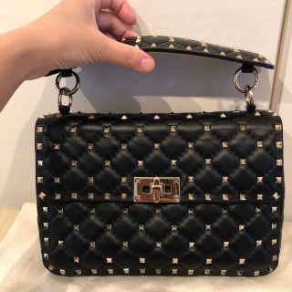 VALENTINO - VALENTINO ロックスタッズスパイクバッグ の通販