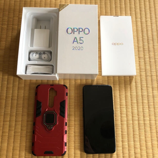OPPO A5 2020 本体+付属品一式 使用1ヶ月(スマートフォン本体)