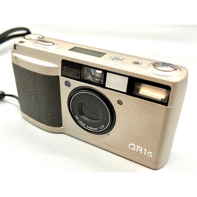 Ricoh GR1s Silver ケース・説明書・ストラップ、フード付属 【日本産