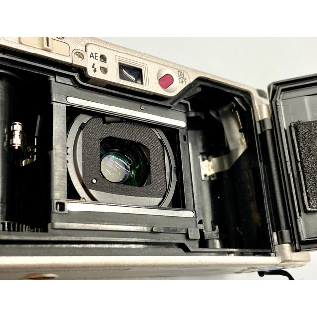 Ricoh GR1s Silver ケース・説明書・ストラップ、フード付属 愛用 www
