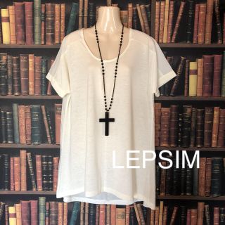 レプシィム(LEPSIM)のLEPSIM    シースルー Tシャツ  (Tシャツ(半袖/袖なし))