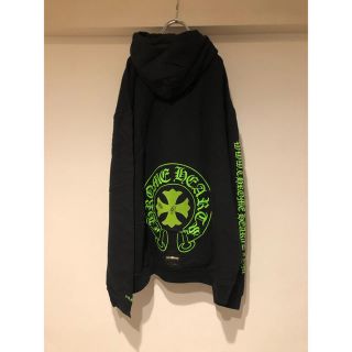 クロムハーツ(Chrome Hearts)のクロムハーツ チャリティ パーカー フーディ　HOODIE 限定 レザーパッチ(パーカー)