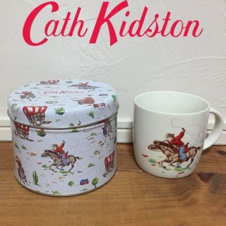 キャスキッドソン(Cath Kidston)の新品 キャスキッドソン マグインアティン カウボーイ 缶 マグカップ(食器)