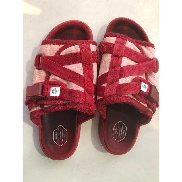 VISVIM(ヴィスヴィム)のvisvim  CHRISTO RED CHECK M メンズの靴/シューズ(サンダル)の商品写真