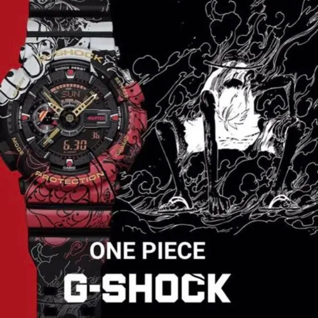 G-SHOCK(ジーショック)のG-SHOCK ONE PIECE ワンピース コラボレーションモデル メンズの時計(腕時計(アナログ))の商品写真