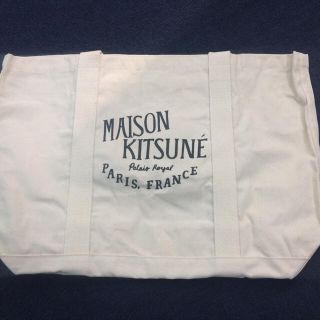 メゾンキツネ(MAISON KITSUNE')のメゾン キツネ FW15U835 白(トートバッグ)