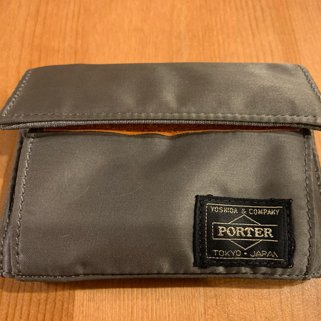 PORTER(ポーター)のporter 財布　タンカー　シルバーグレー メンズのファッション小物(折り財布)の商品写真