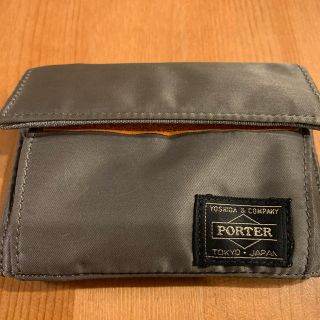 ポーター(PORTER)のporter 財布　タンカー　シルバーグレー(折り財布)