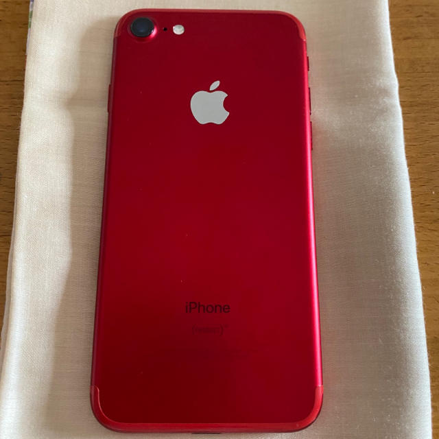 iPhone 7 128GB 本体 red - スマートフォン本体