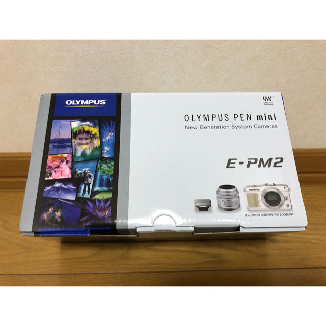 OLYMPUS(オリンパス)のmanaさん専用OLYMPUS PEN mini E-PM2 ズームレンズキット スマホ/家電/カメラのカメラ(ミラーレス一眼)の商品写真