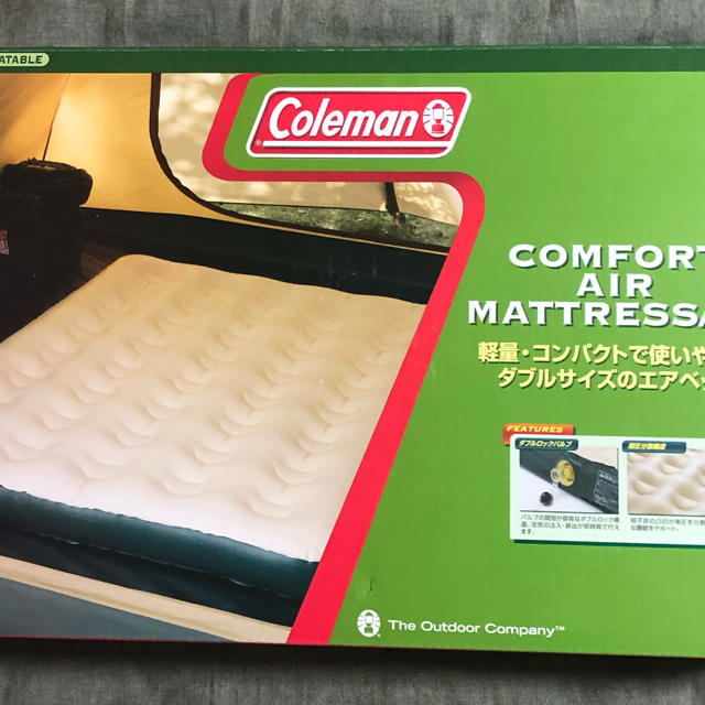 Coleman comfort air mattress / W