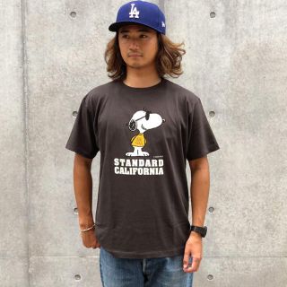 スタンダードカリフォルニア(STANDARD CALIFORNIA)の【即完売!!】スタンダードカリフォルニア×スヌーピー JOE COOL Tシャツ(Tシャツ/カットソー(半袖/袖なし))