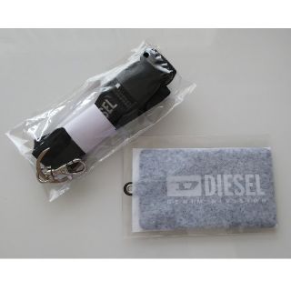 ディーゼル(DIESEL)のDIESEL ネックストラップ＆カードケース(パスケース/IDカードホルダー)