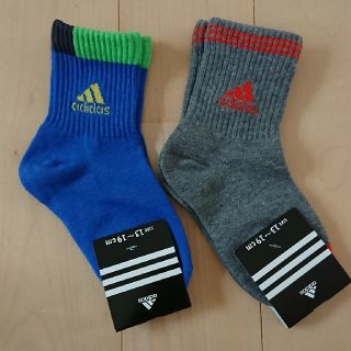 アディダス(adidas)の★新品★アディダス 男児靴下★13～19cm 2足セット ★(靴下/タイツ)