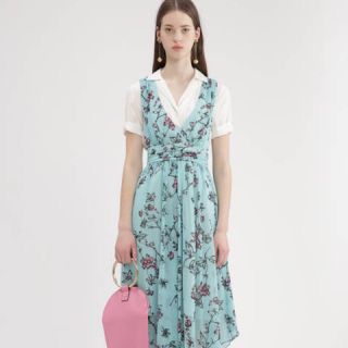 ジルスチュアート(JILLSTUART)のジルスチュアート　ミーシャフラワーワンピース(ロングワンピース/マキシワンピース)