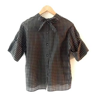 デミルクスビームス(Demi-Luxe BEAMS)の【お値下げしました】Demi-LuxeBEAMS  2wayチェック柄ブラウス(シャツ/ブラウス(半袖/袖なし))