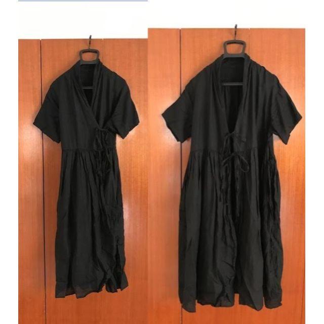 nest Robe(ネストローブ)のnest Robe トーションレースカシュクール リネン ワンピース レディースのワンピース(ロングワンピース/マキシワンピース)の商品写真