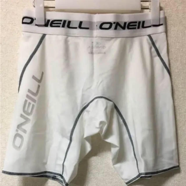 O'NEILL(オニール)のXL ) 未使用 オニール ホワイト インナーパンツ サポーター ホワイト メンズの水着/浴衣(水着)の商品写真