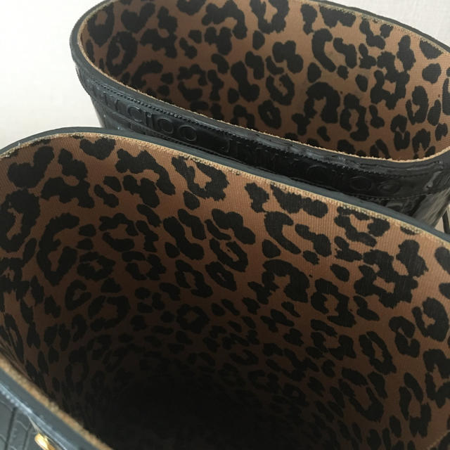 JIMMY CHOO(ジミーチュウ)のHUNTER×JIMMY CHOO レインブーツ　サイズ24〜24.5センチ レディースの靴/シューズ(レインブーツ/長靴)の商品写真