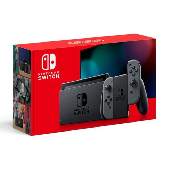 本体　家庭用ゲーム機本体　Joy-Con(L)/(R)　Switch　Nintendo　グレー