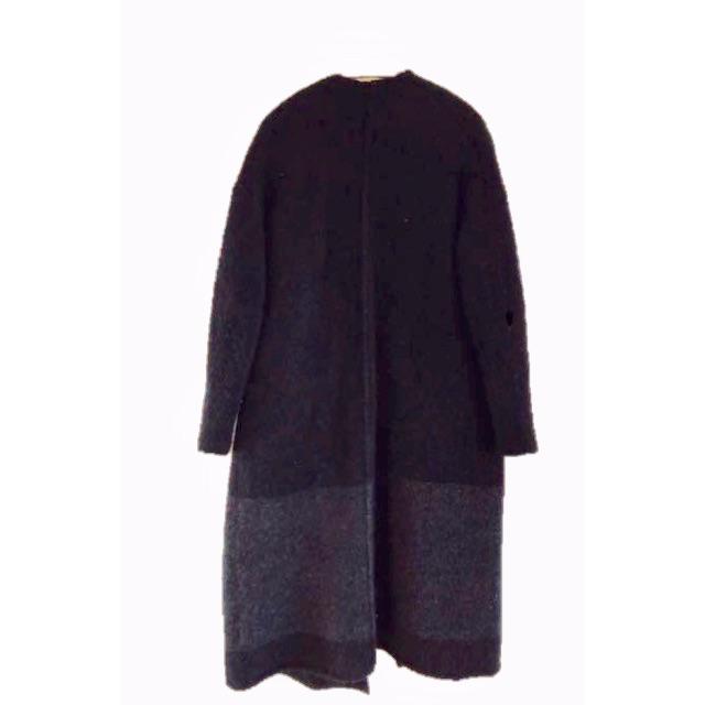 極美 JAMES PERSE アンゴラ混 ニットコート ジェームスパース 極美 JAMES PERSE アンゴラ混 ニットコート ジェームスパース