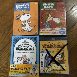 スヌーピー(SNOOPY)のSNOOPY DVD3枚　ミィ☆プロフ必読お願いします様専用(キッズ/ファミリー)