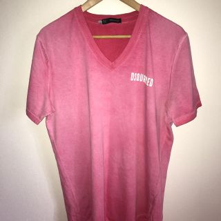 ディースクエアード(DSQUARED2)のディースクエアード　ヴィンテージ加工Tシャツ　XL(Tシャツ/カットソー(半袖/袖なし))