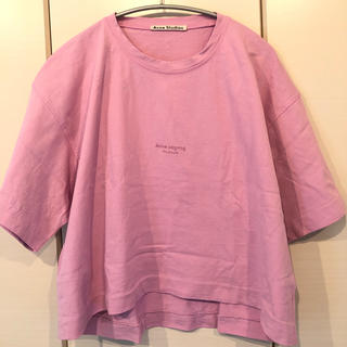 アクネ ピンク Tシャツ(レディース/半袖)の通販 42点 | ACNEの 