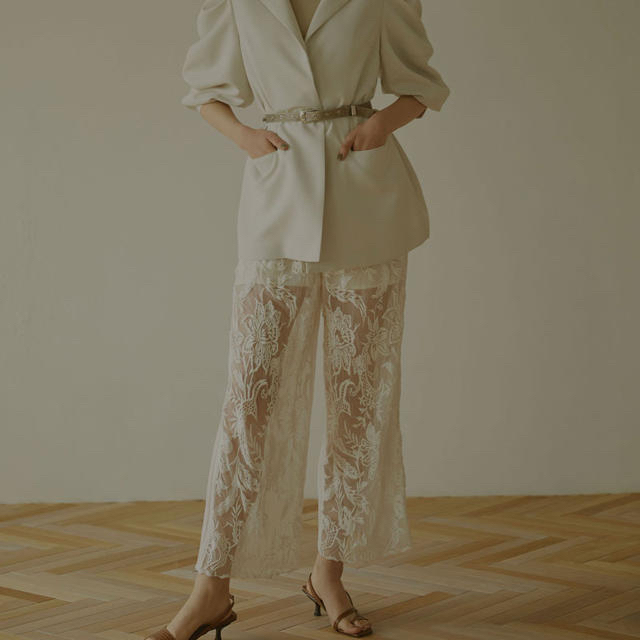 AMERI／MEDI EMBROIDERY TULLE PANTS 高い素材 www.gold-and-wood.com