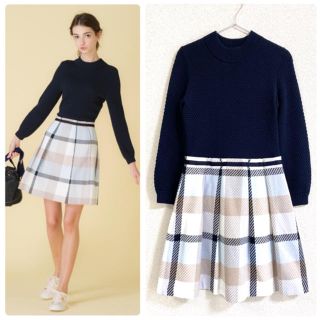 【サイズで】 BURBERRY - クレストブリッジ★ニットワンピの通販 by まゆ's shop｜バーバリーならラクマ のメーカー