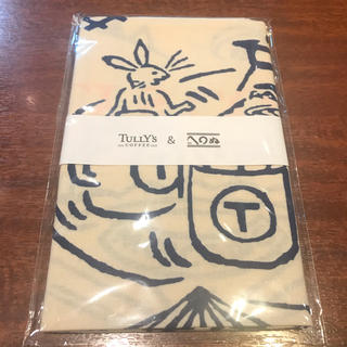 タリーズコーヒー(TULLY'S COFFEE)のTully's Coffee タリーズ 「かまわぬ」鳥獣戯画 手ぬぐい 遊園地(日用品/生活雑貨)